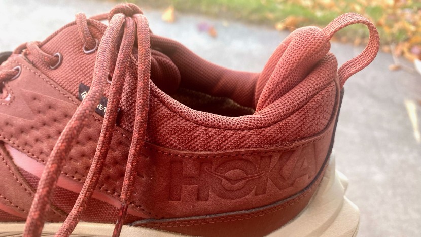 hoka anacapa low gtx for women - the extra ankle pad is a nice touch to help keep the foot locked...