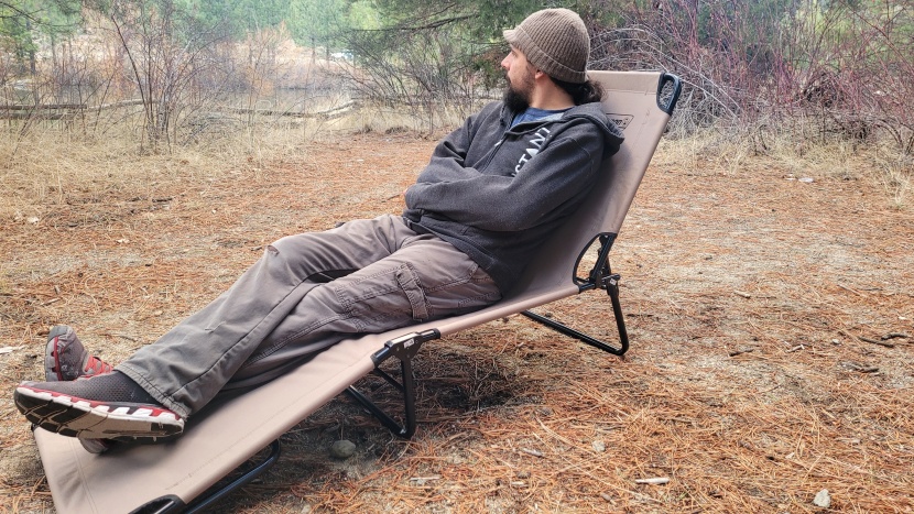 camping cot - we love the ability to just chill at camp on our converta cot. we...
