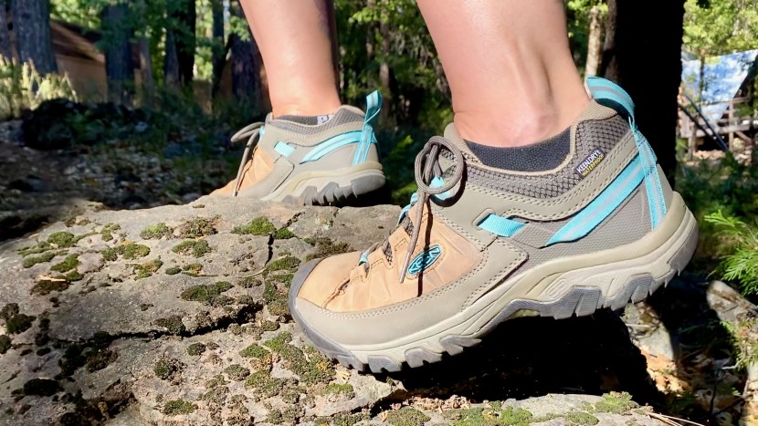 keen targhee iii low for women - the targhee iii is constructed of a heavy leather upper that will...