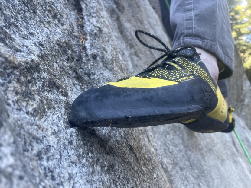 la sportiva katana lace - this shoe is most at home on tiny edges and techy test pieces that...