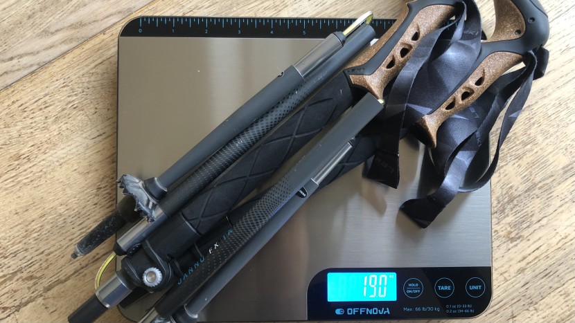 leki jannu fx ta - while they are fairly compact when broken down, these poles were on...