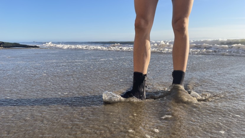 nrs paddle wetshoe - even in frigid oceans, the nrs paddle kept us warm all day.