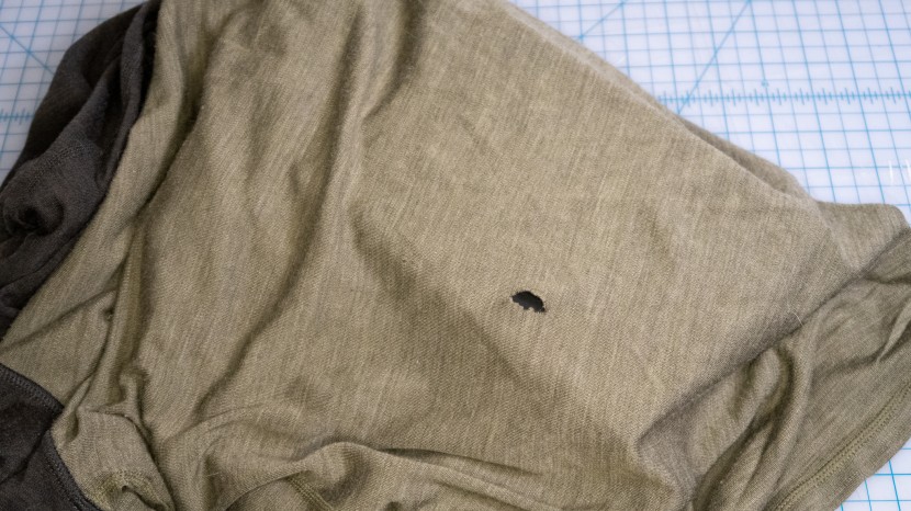 even though the 100% merino wool 250 g/sm is heavy weight for a base...