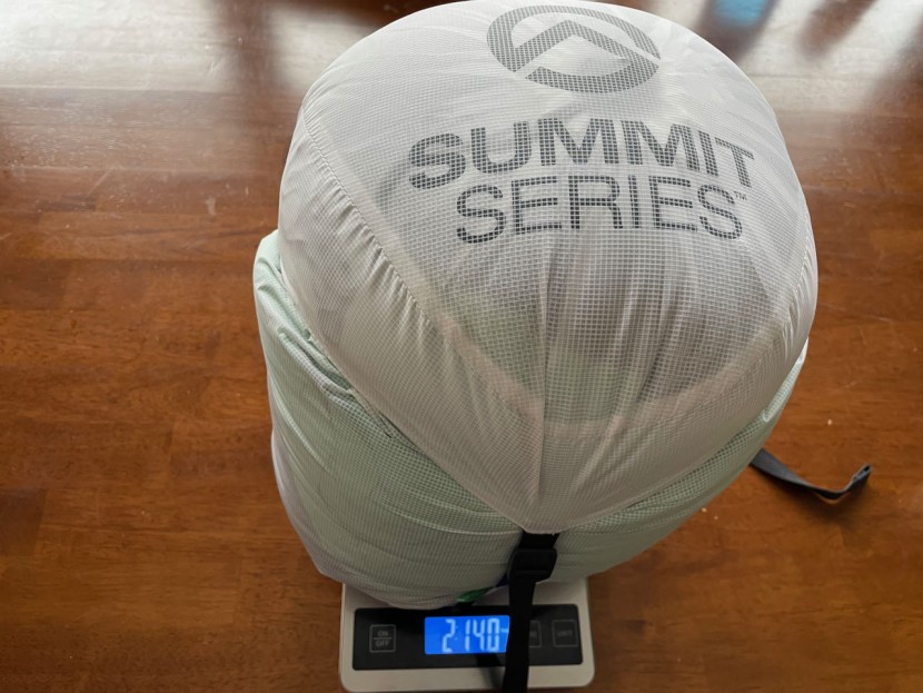 the north face inferno 0 - a lightweight at  2 pounds, 11 ounces (subtract the 3-ounce...