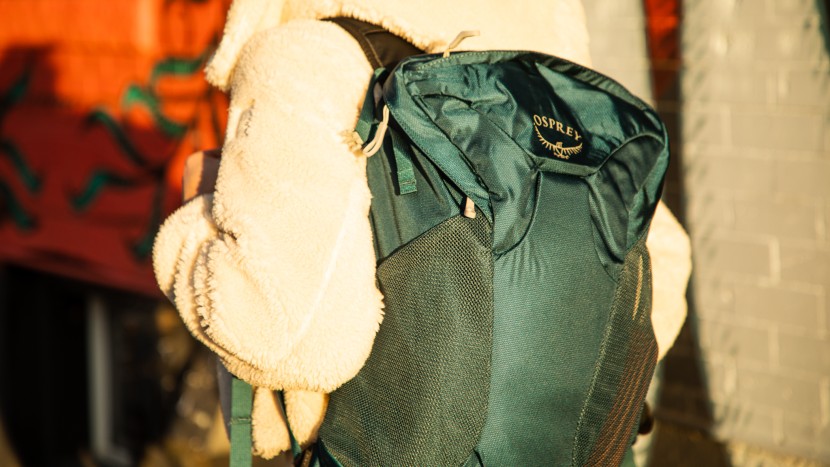 osprey fairview 55 - you can split the bags up, put the larger one overhead and use the...