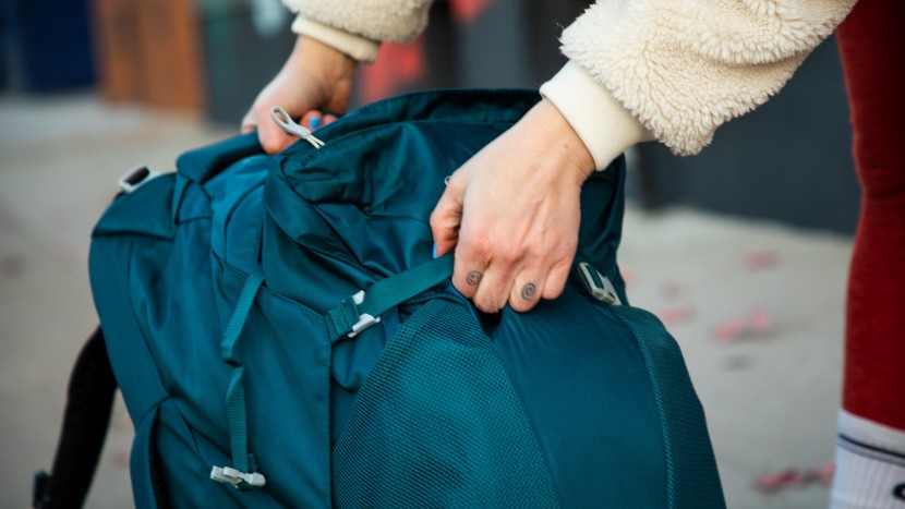 osprey fairview 55 - the star of the show is the fairview's removable day pack, which...