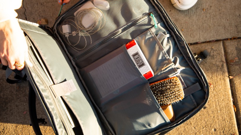 be mindful of overpacking, because this travel pack teeters right on...