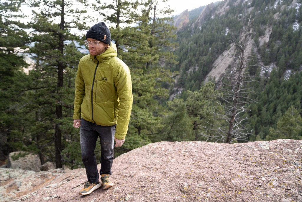 mountain hardwear compressor hoody - our test team really liked this comfortable, warm, and feature-rich...