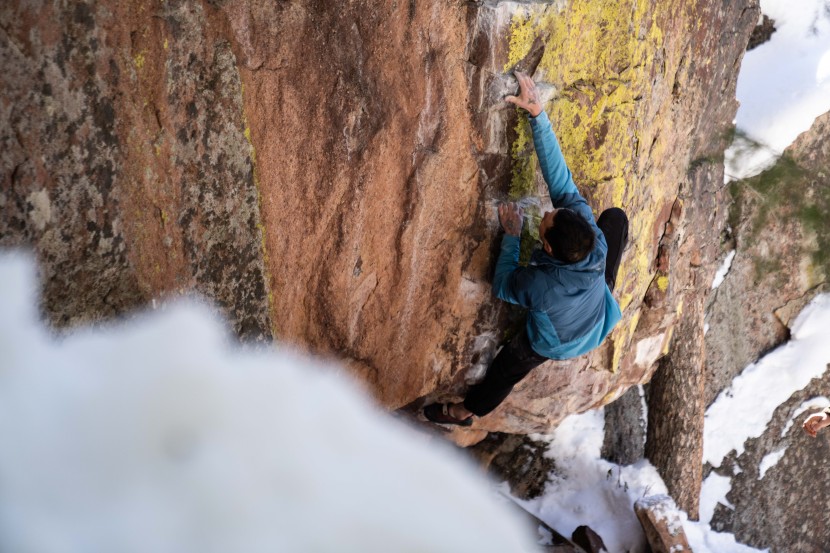 patagonia nano-air hoody - this jacket breathes quite well, allowing excess heat to escape...