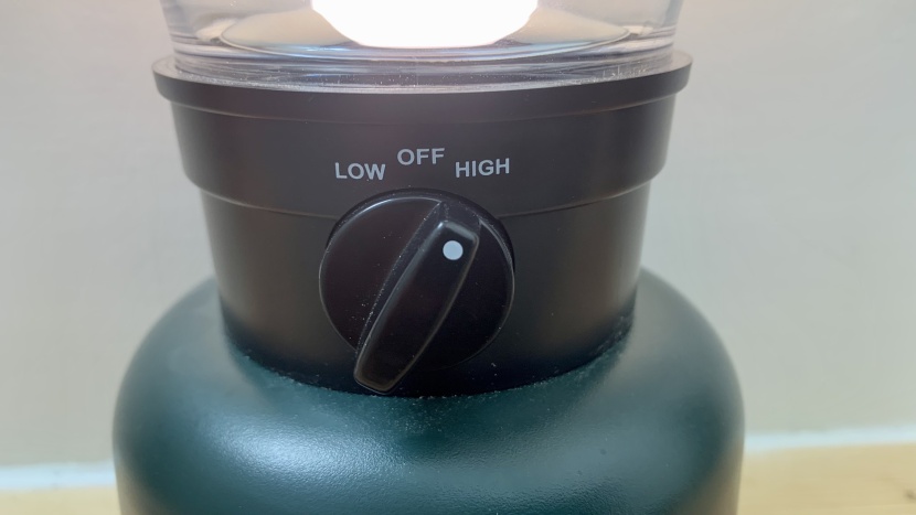 lantern - the coleman rugged rechargeable is about as easy to operate as...