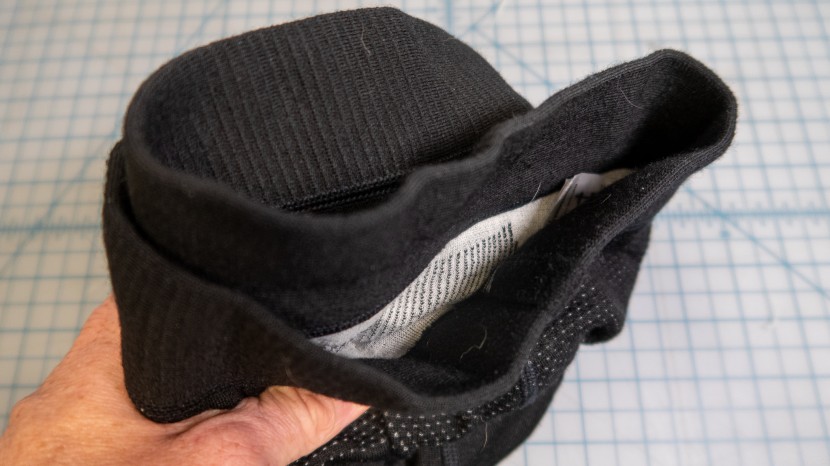 smartwool intraknit thermal merino 3/4 bottom - the thick, 2" high-rise waistband is bombproof. the dual layer...
