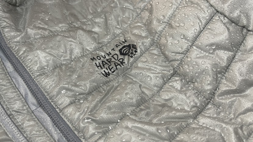 mountain hardwear ghost shadow hoody for women - it's no rain shell, but it performed admirably in our water...