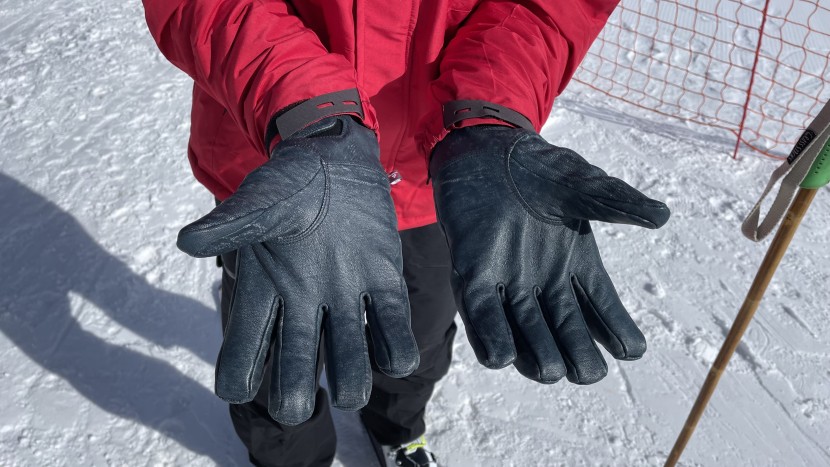 oyuki sencho gtx glove - the leather palms and fingers offer good durability, but all leather...