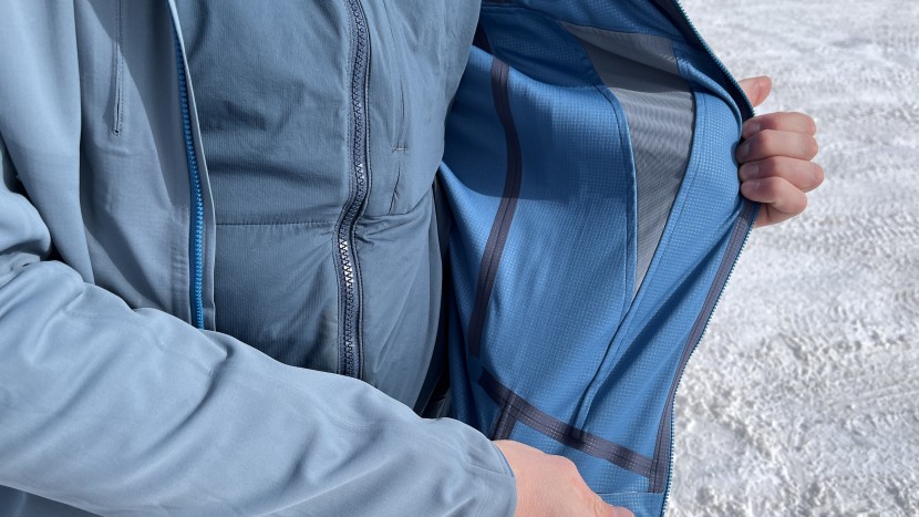 patagonia upstride jacket - a thin softshell material is all that stands between you and the...