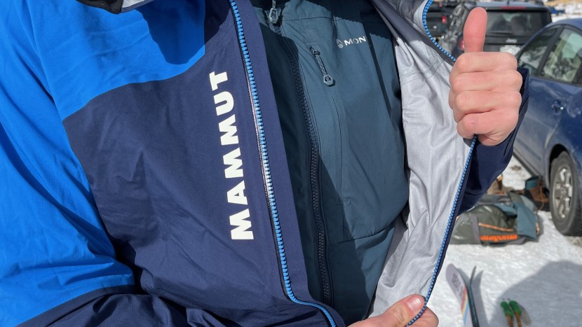 mammut aenergy air hs hooded - the mammut aenergy is a thin hardshell that doesn't provide any...