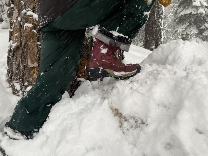 keen betty pull-on - the betty had no problem crushing through deep snow banks and...