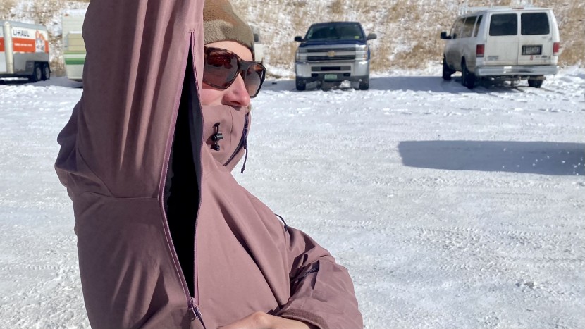 flylow lucy - the tall water-resistant pit zips on the flylow lucy offered great...