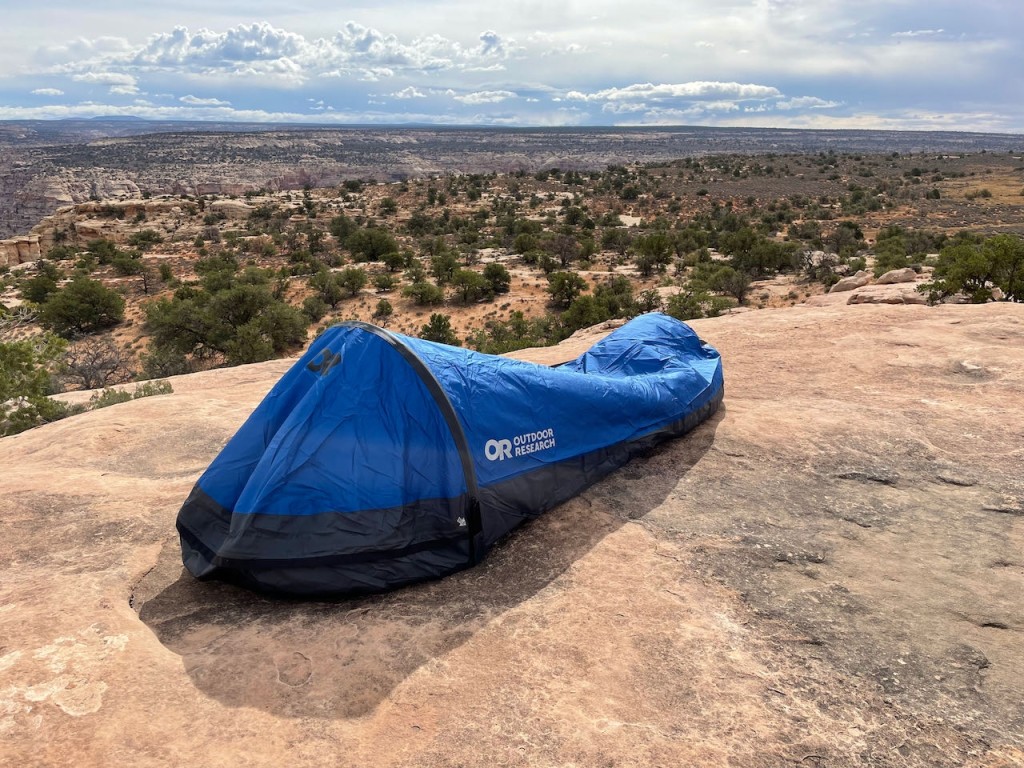bivy sack - we have tested bivies from the mountains to the desert to the coast.