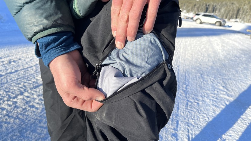 norrona lofoten gore-tex - the shell fabric is thick, but it still isn't enough to add much...