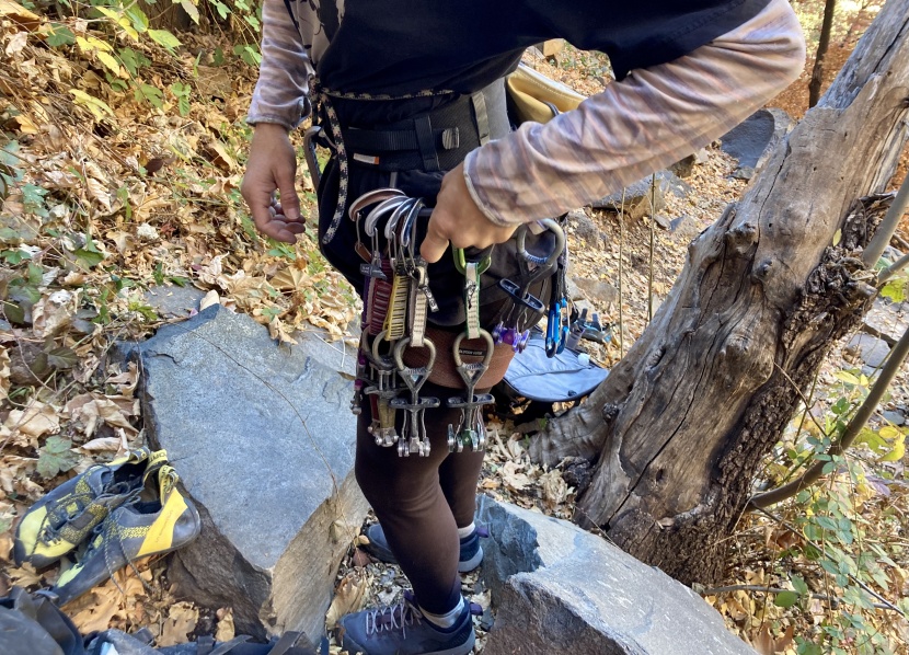 black diamond solution guide for women - the gear loops on the black diamond solution guide are stiff, easy...