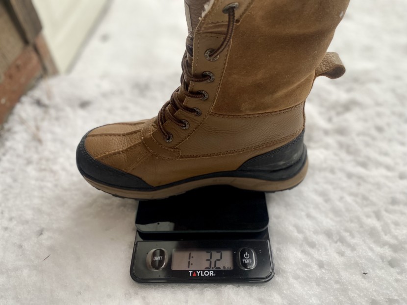 winter boots womens - we weighed each boot on a table scale to fact check the...