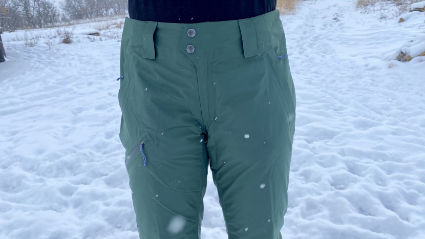 patagonia insulated powder town pants for women - the powder town has a wider tailor in the hips and upper legs than...