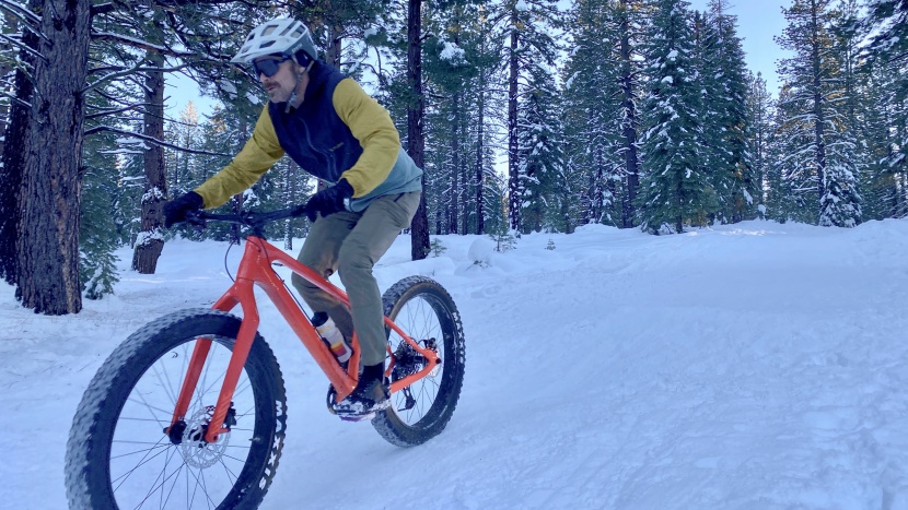 canyon dude cf 7 - the dude abides and works well when descending typical fat bike...