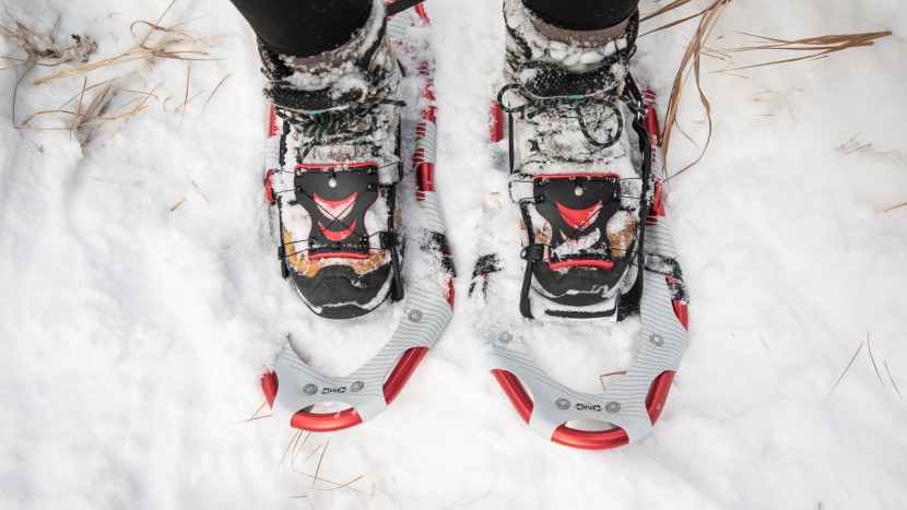 atlas run - the small stature of the run makes these snowshoes very easy to walk...