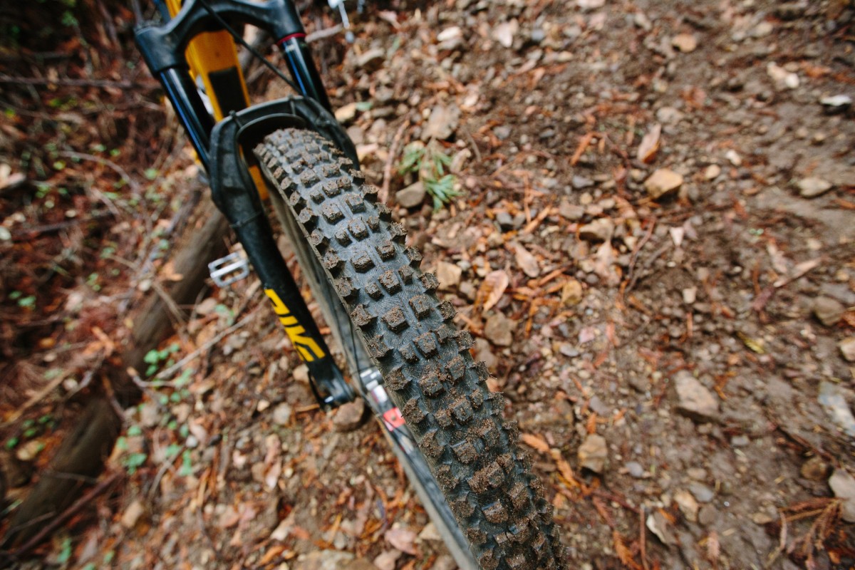 Continental Kryptotal Front 2.4 Review (The spacing of lugs was enough to shed dirt on tacky days.)