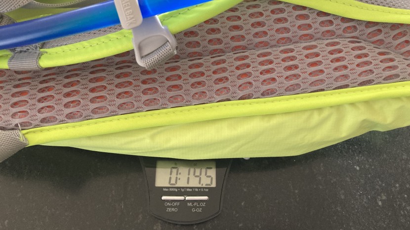 hydration pack - the classic light weighs a scant 14.5 ounces even with its hydration...