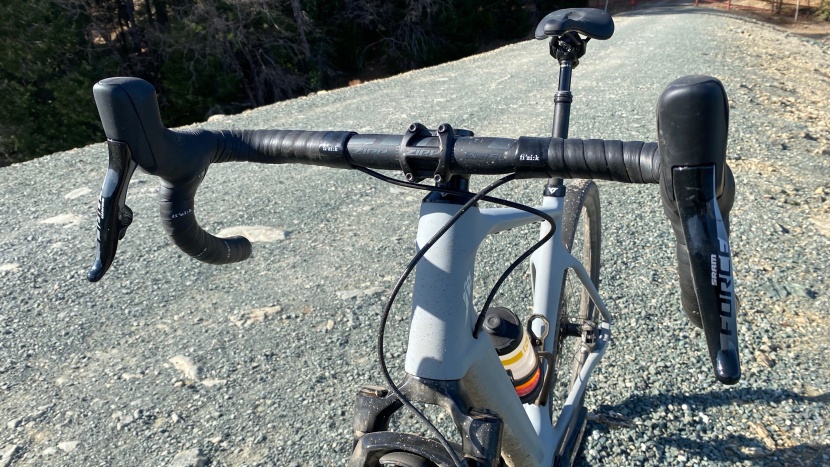 the zipp service course handlebar and stem are fantastic, and the...