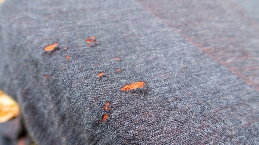 smartwool intraknit thermal merino - our harsh abrasion test cut right through the exterior layer of the...