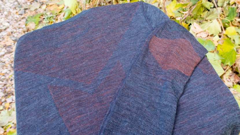 smartwool intraknit thermal merino - the intraknit's seamless panels can be seen here in the chevrons of...