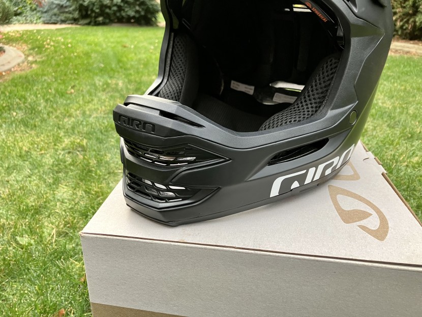 giro insurgent spherical - with lots of padding and minimal vents, this helmet gets clammy on...