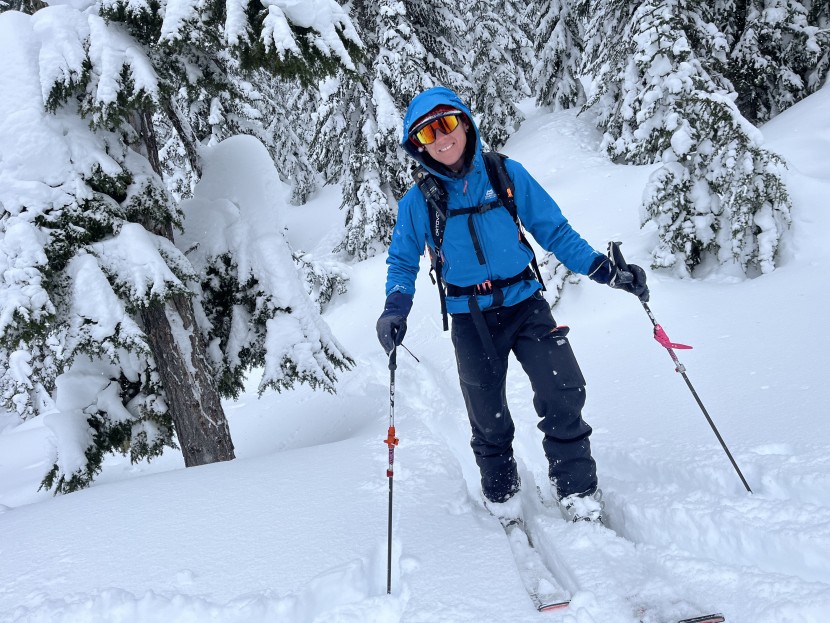 mountain equipment orbital for women - enjoying an aerobic day in the highly breathable orbital.