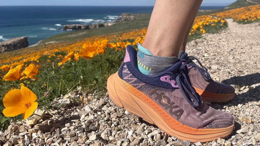 hoka challenger 7 for women - the thick underfoot cushion provides great protection, even without...