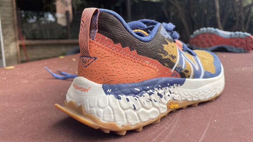 new balance fresh foam x hierro v7 for women - the added heel stack and extended outsole on the hierro provide...