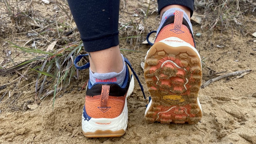 new balance fresh foam x hierro v7 for women - the vibram megagrip outsole of the hierro really helps you stick to...