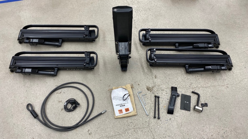 kuat piston pro x - the piston pro x goes together quite easily thanks to a streamlined...