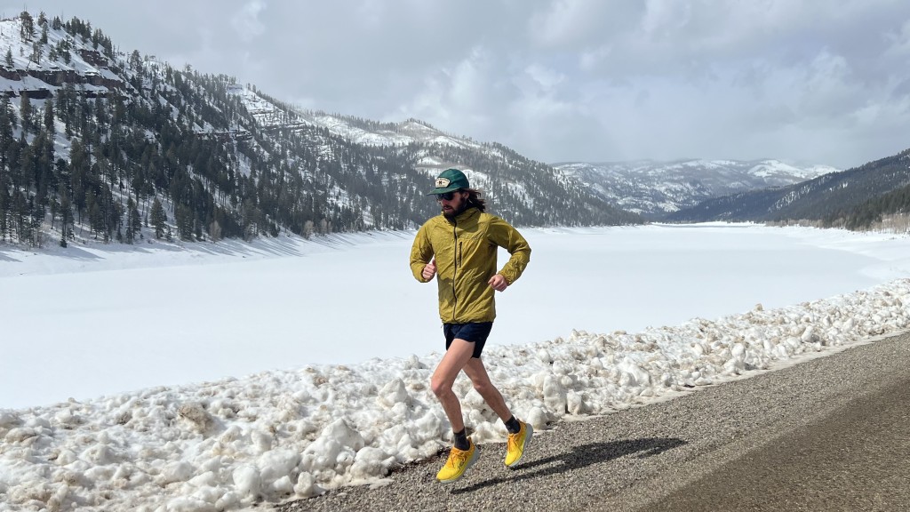 hoka challenger 7 - great for a variety of surfaces but most at home on an easy gravel...