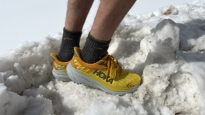 hoka challenger 7 - while the lugs are more subdued than others, the challenger 7 is...