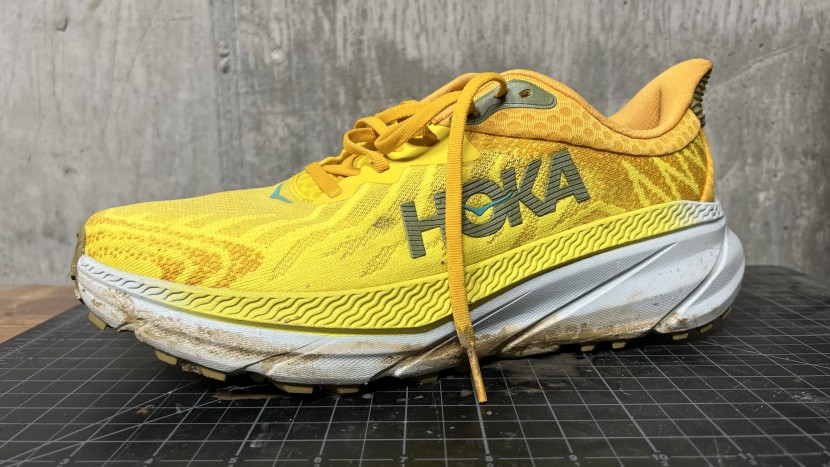 hoka challenger 7 - with a wider foot shape stability is better than you'd expect for a...