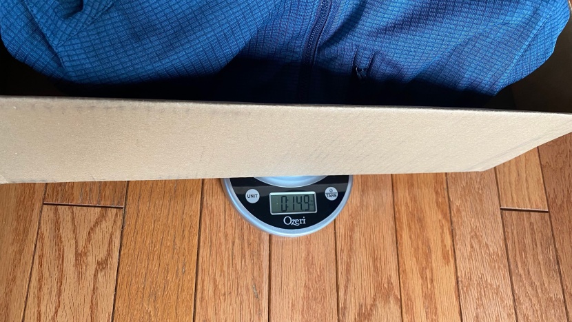 flylow pierogi hoody - this fleece is thin and packs up small but it's about average for...