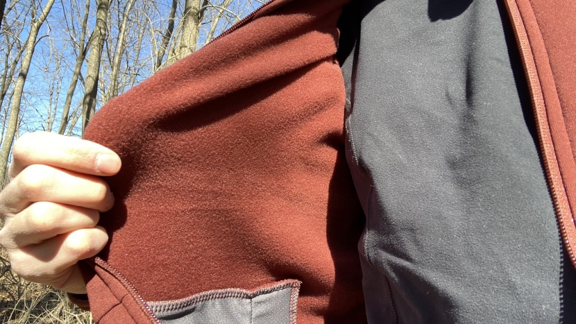 rei co-op hyperaxis 2.0 - soft fleece on the inside is super warm and feels great against the...