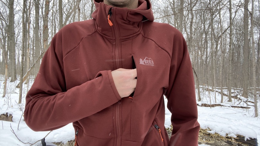 rei co-op hyperaxis 2.0 - though the fabric isn't the most breathable, the pockets are lined...