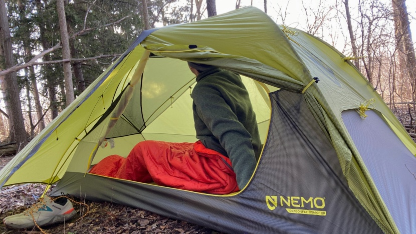 nemo dragonfly osmo 2 - with large side doors, storage pockets, and vestibules combined with...