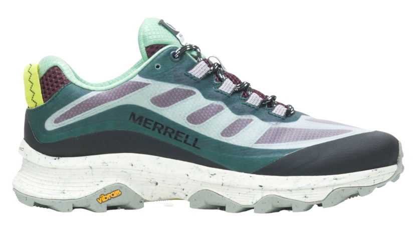 the merrell moab speed we tested is on the left, and the new moab...