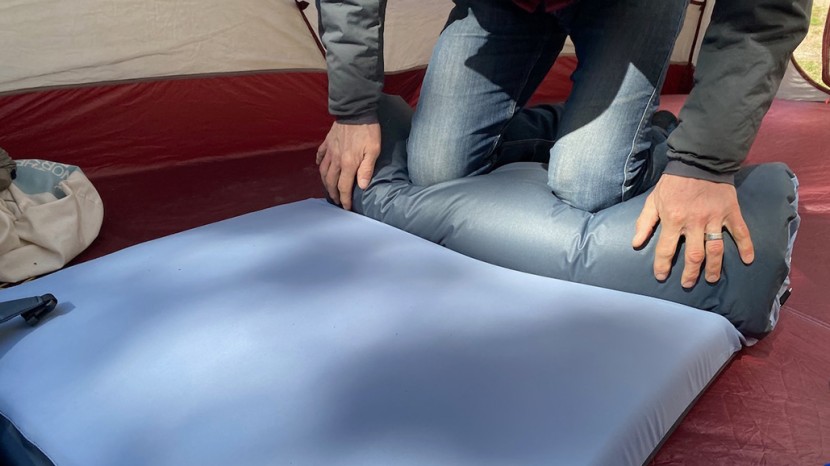 camping mattress - rolling the hest foamy takes all your body weight and good...