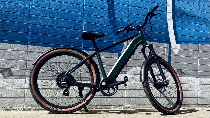 ride1up turris xr - with a suspension fork, fenders, and knobby tires, the turris is...