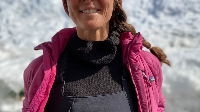 patagonia capilene air hoody for women - though the grid pattern doesn't feature a smooth interface, we had...